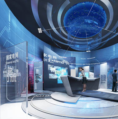 國網-新沂市供電展廳設計