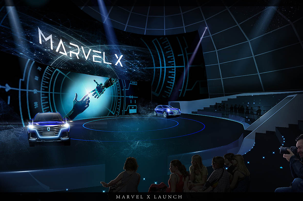 科技展廳搭建效果圖