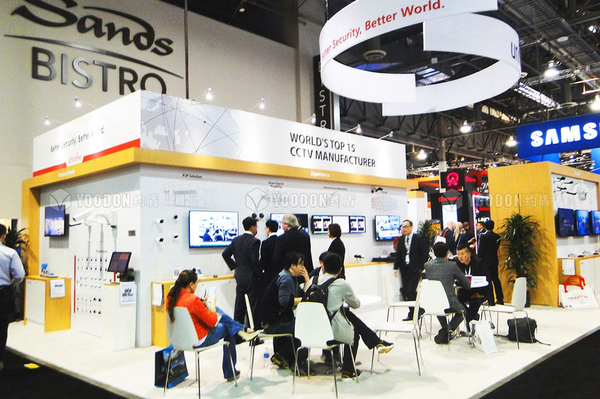 美國(guó)安防展位搭建